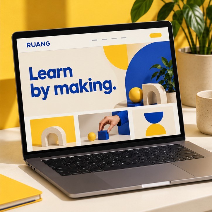 RUANG Learning — Konsep Website Kursus