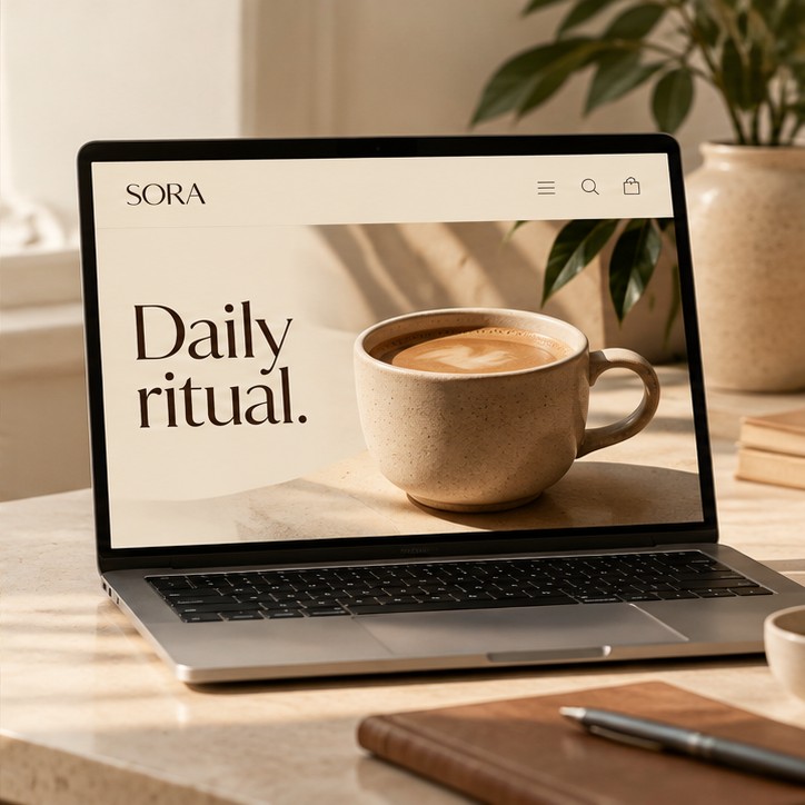SORA Coffee — Konsep Website